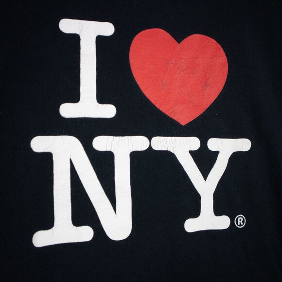 I Love NY Graphic Logo Tee Mens Large - Picture 4 of 8